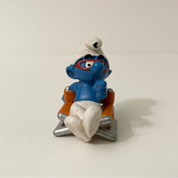 The Smurfs Schleich Film Director Smurf Figure Toy - Picture 8 of 10